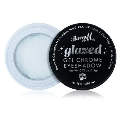 Barry M Glazed Gel Chrome Eyeshadow géles szemfestékek árnyalat So Enticing 3.5 g