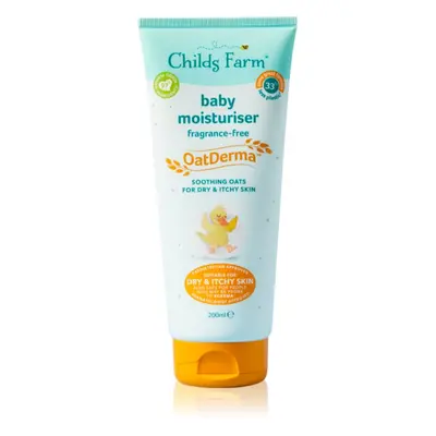 Childs Farm OatDerma Baby Moisturiser testápoló tej parfümmentes gyermekeknek 200 ml