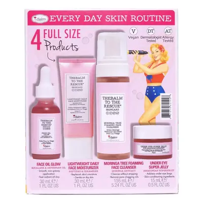 theBalm To The Rescue® Skincare Collection ajándékszett az arcra