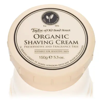 Taylor of Old Bond Street Organic borotválkozási krém 150 g