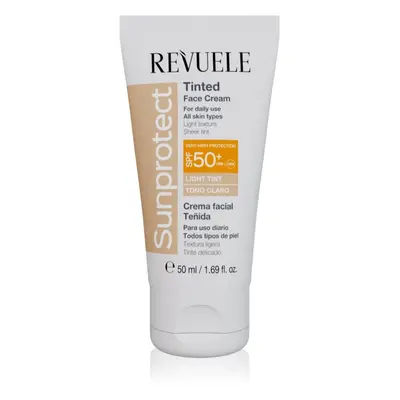 Revuele Sunprotect Tinted Face Cream színező védő krém SPF 50+ árnyalat Light Tint 50 ml