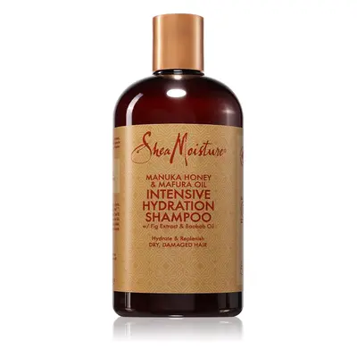 Shea Moisture Manuka Honey & Mafura Oil Intenzíven hidratáló sampon száraz és sérült hajra 384 m