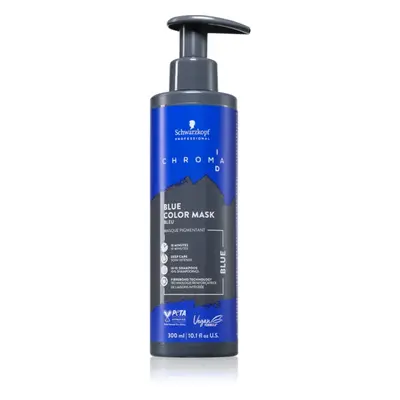 Schwarzkopf Professional Chroma ID Color Mask intenzív színező pakolás hajra árnyalat Blue 300 m