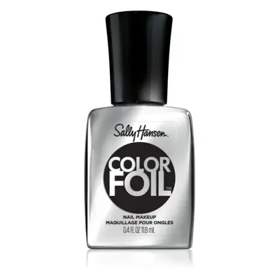 Sally Hansen Color Foil körömlakk tükröződő hatással árnyalat 120 Steel a Kiss 11,8 ml