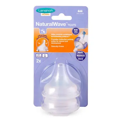 Lansinoh NaturalWave etetőcumi Fast 2 db