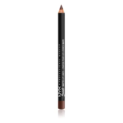 NYX Professional Makeup Suede Matte Lip Liner Matt ajakceruza árnyalat 23 Club Hopper 1 g