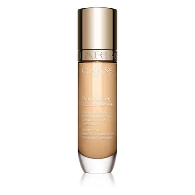 Clarins Skin Illusion Hydrating Foundation Magas fedésű alapozó árnyalat 101W 30 ml