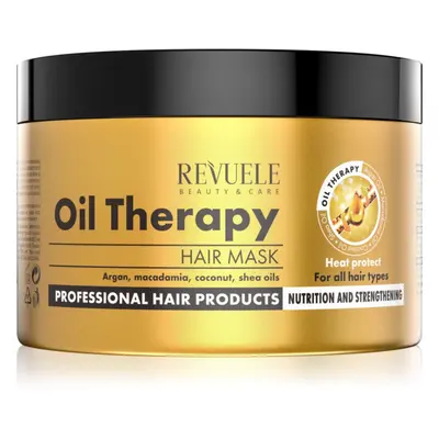 Revuele Oil Therapy Hair Mask tápláló maszk száraz hajra 500 ml