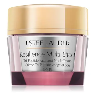 Estée Lauder Resilience Multi-Effect Tri-Peptide Face and Neck Creme SPF 15 intenzíven tápláló k