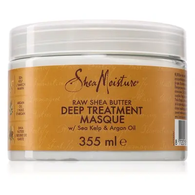 Shea Moisture Raw Shea Butter mélyen tápláló maszk hajra 355 ml