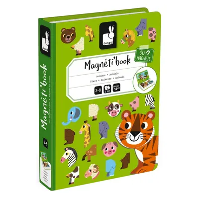 Janod Magnetibook Animals mágneses lap 1 db