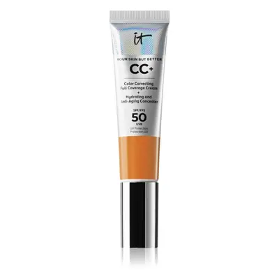 IT Cosmetics Your Skin But Better CC+ fedő hatású alapozó SPF 50+ hölgyeknek Rich 32 ml