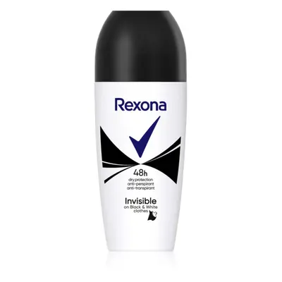 Rexona Invisible on Black + White Clothes golyós izzadásgátló 48h 50 ml