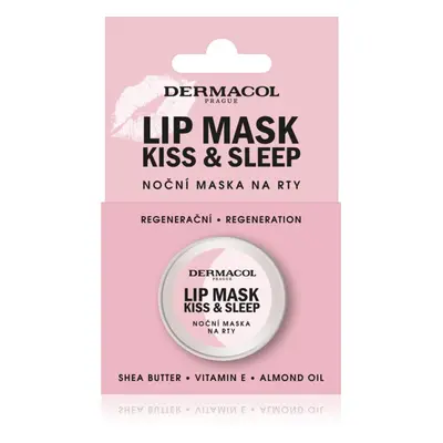 Dermacol Kiss & Sleep éjszakai maszk az ajkakra illatok White Chocolate 12 g