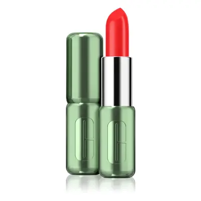 Clinique Pop™ Longwear Lipstick Satin selyem rúzs árnyalat Poppy Pop 3.9 g