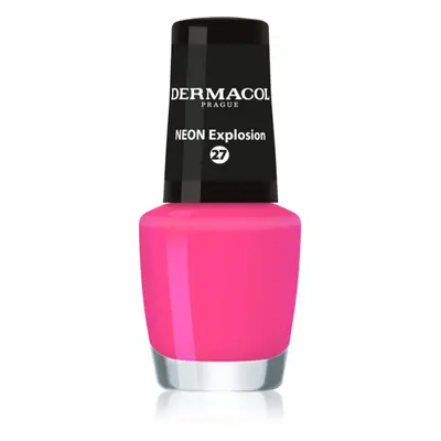 Dermacol Neon neon körömlakk árnyalat 27 Explosion 5 ml