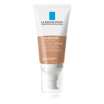 La Roche-Posay Toleriane Sensitive Nyugtató tónusozó krém az érzékeny arcbőrre árnyalat Medium 5