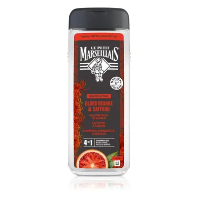 Le Petit Marseillais Blood Orange & Saffron tusfürdő gél 4 in 1 uraknak 400 ml