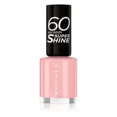 Rimmel 60 Seconds Super Shine körömlakk árnyalat 262 Ring A Ring O´Roses 8 ml