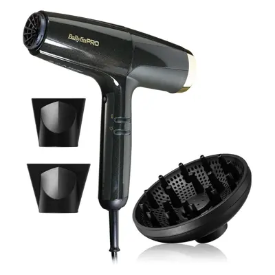 BaByliss PRO Falco Hair dryer BLACK & GOLD hajszárító beépített ionizáló funkció 1 db