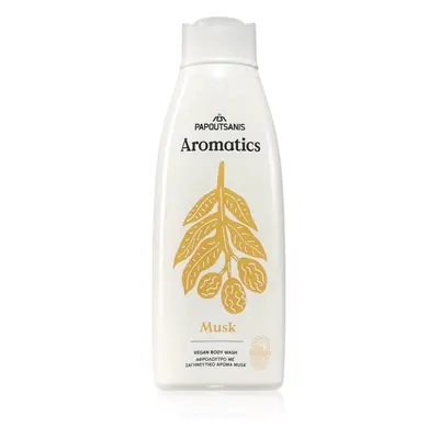 PAPOUTSANIS Aromatics Musk tusfürdő gél testre 650 ml