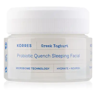 Korres Greek Yoghurt tápláló éjszakai krém probiotikumokkal 40 ml