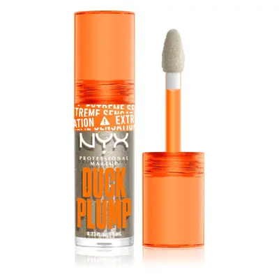 NYX Professional Makeup Duck Plump ajakfény nagyobbító hatás árnyalat Quazy Silver 7 ml