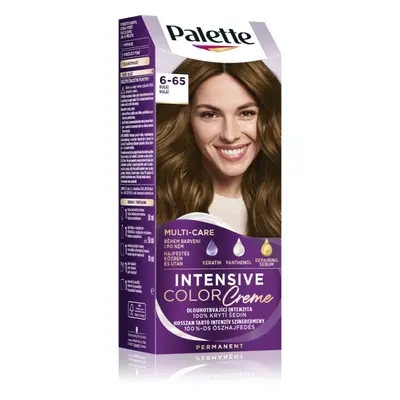 Schwarzkopf Palette Intensive Color Creme tartós hajfesték árnyalat 6-65 (W5) Nougat 1 db