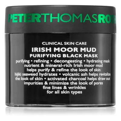 Peter Thomas Roth Irish Moor Mud Purifying Black Mask tisztító fekete maszk 50 ml