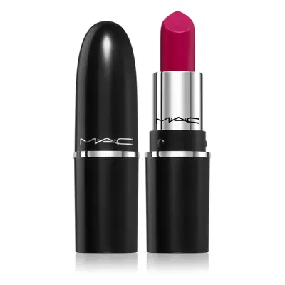 MAC Cosmetics MACximal Sleek Satin Lipstick Mini selyem rúzs a tökéletes küllemért árnyalat REBE