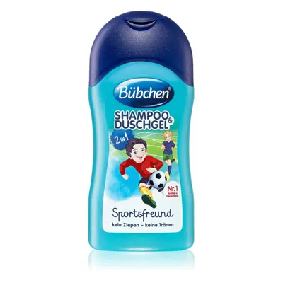 Bübchen Kids Shampoo & Shower II sampon és tusfürdő gél 2 in 1 utazási csomag Sport´n Fun 50 ml