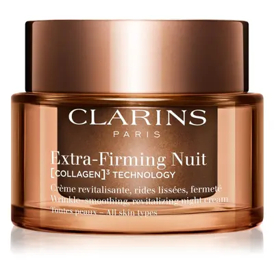 Clarins Extra-Firming Night Cream éjszakai liftinges krém ráncok ellen minden bőrtípusra 50 ml