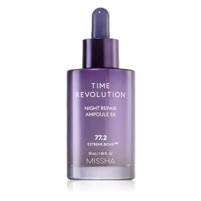 Missha Time Revolution Night Repair Ampoule intenzív éjszakai ápolás ránctalanító hatással 50 ml