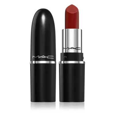 MAC Cosmetics MACximal Sleek Satin Lipstick Mini selyem rúzs a tökéletes küllemért árnyalat DUBO