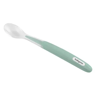 BabyOno Be Active Soft Spoon kiskanál Mint 6 m+ 1 db