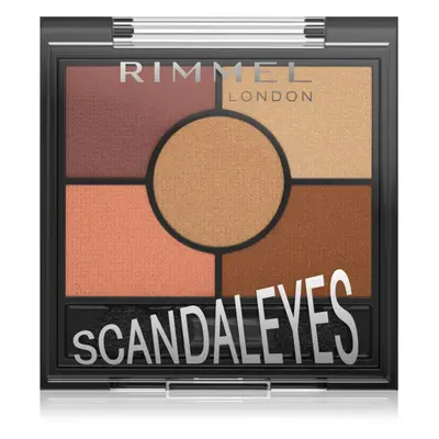 Rimmel ScandalEyes szemhéjfesték paletta árnyalat 005 Sunset Bronze 3.8 g