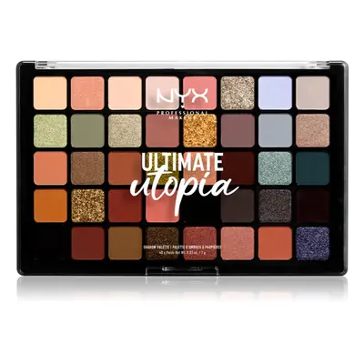 NYX Professional Makeup Ultimate Utopia szemhéjfesték paletta 40 x 1 g