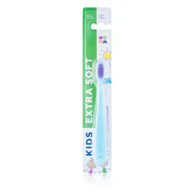 WOOM Toothbrush Kids Extra Soft fogkefe gyermekeknek extra soft 1 db