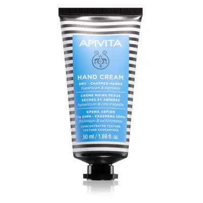 Apivita Hand Care Hand cream for Dry-Chapped Hands intenzív krém kézre hidratáló hatással 50 ml