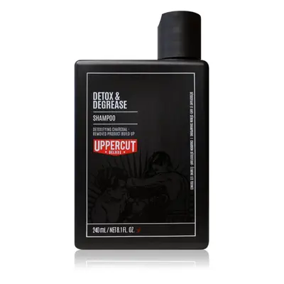 Uppercut Deluxe Detox & Degrease mélyen tisztító sampon uraknak 240 ml