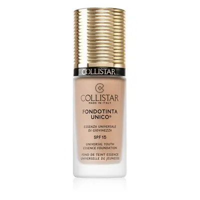 Collistar Unico Foundation fiatalító make-up SPF 15 árnyalat 3R Rosy Beige 30 ml