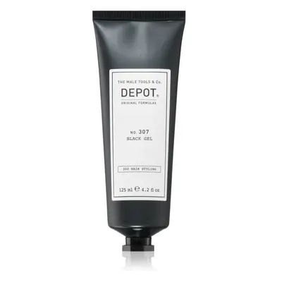 Depot No. 307 Black Gel styling gél sötét hajra 125 ml