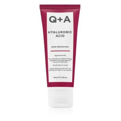 Q+A Hyaluronic Acid hidratáló arckrém mindennapi használatra 75 ml