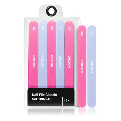 Notino Nail File Classic Set 180/240 körömreszelő szett