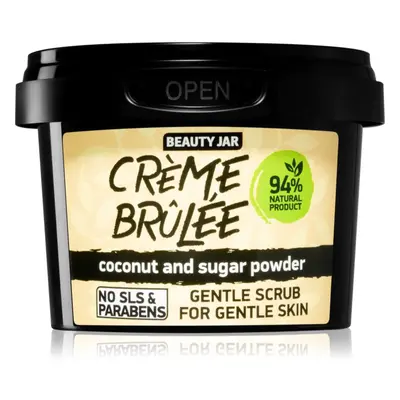 Beauty Jar Crème Brûlée finom hámlasztó krém az arcra 120 g