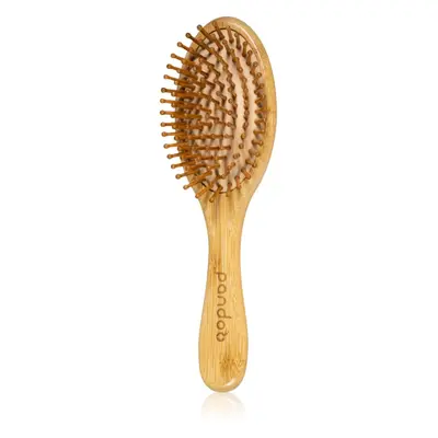 Pandoo Bamboo Hairbrush bambuszból készült hajkefe 1 db