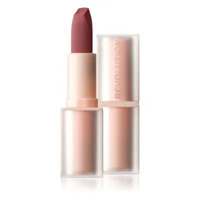 Makeup Revolution Lip Allure Soft Satin Lipstick krémes rúzs szatén finish-el árnyalat Whisper 3