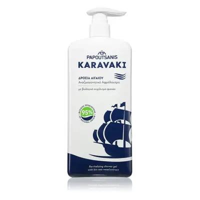 PAPOUTSANIS Karavaki Revitalizing Shower Gel tusfürdő gél 750 ml