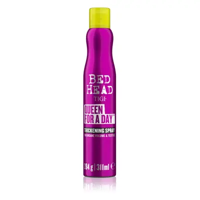 TIGI Bed Head Queen for a Day spray a dús hajért a hajtérfogat növelésére 311 ml