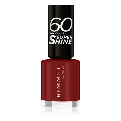 Rimmel 60 Seconds Super Shine körömlakk árnyalat 320 Rapid Ruby 8 ml